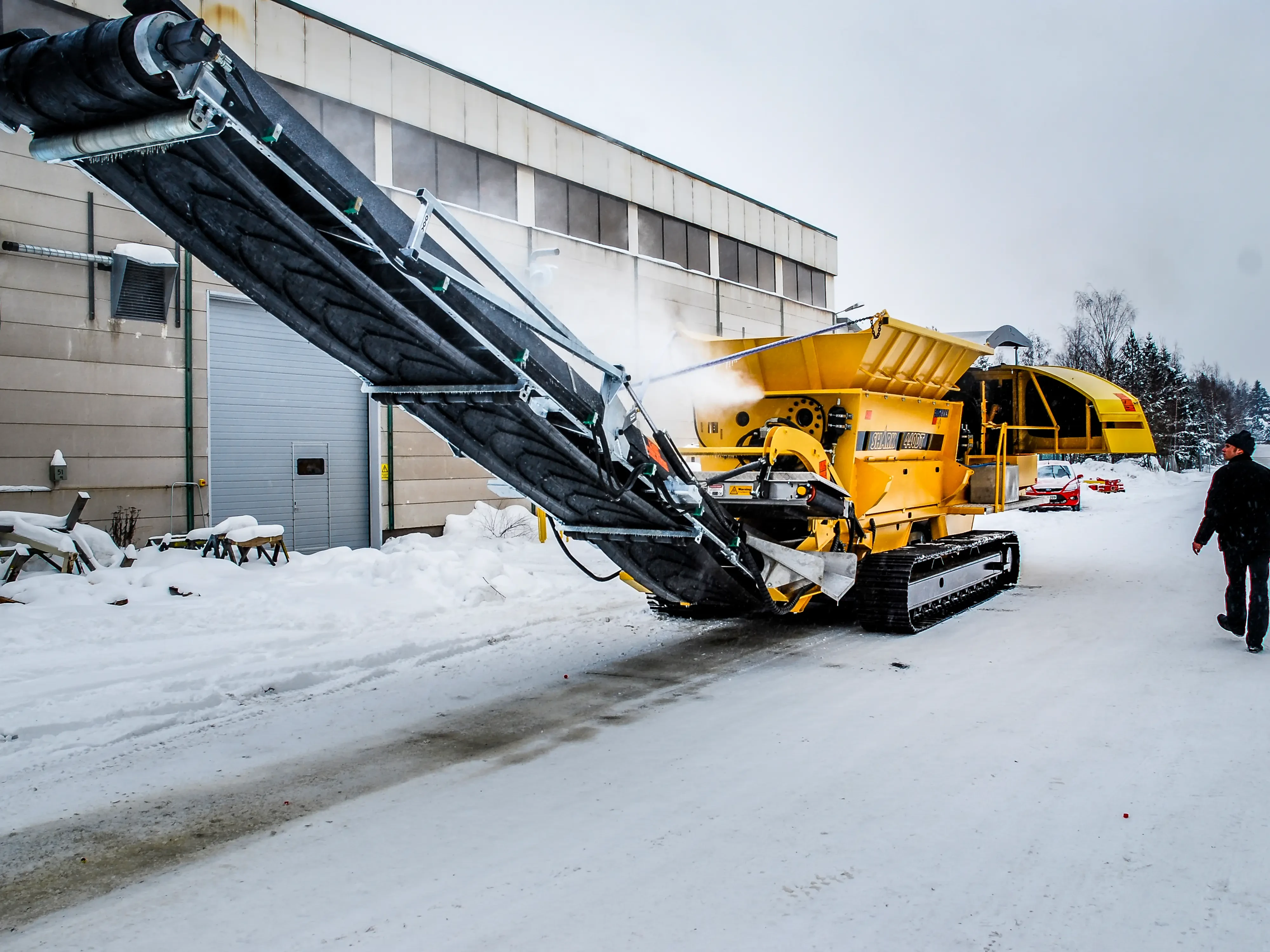 High Pressure Dust Suppression