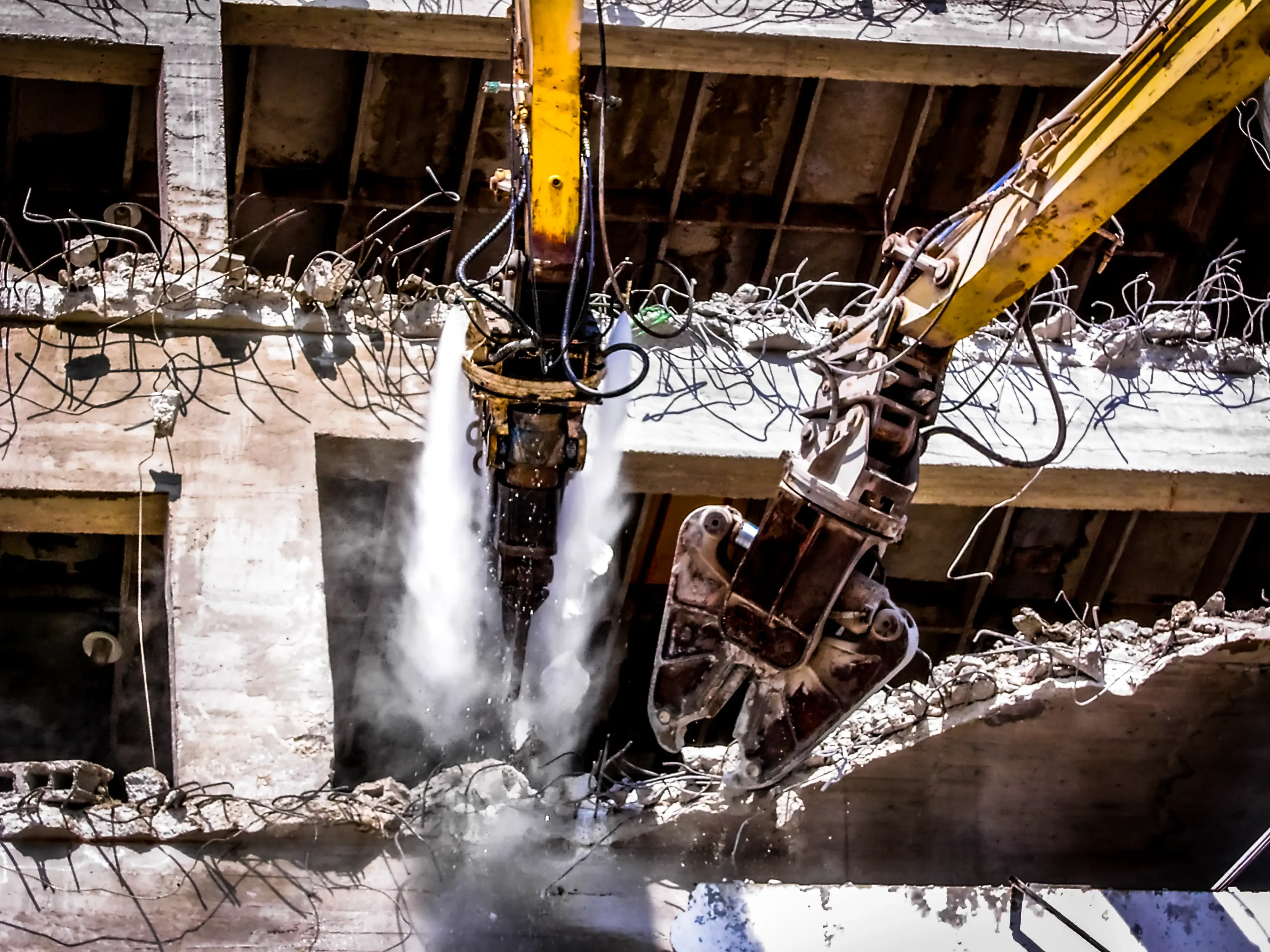 High Pressure Dust Suppression