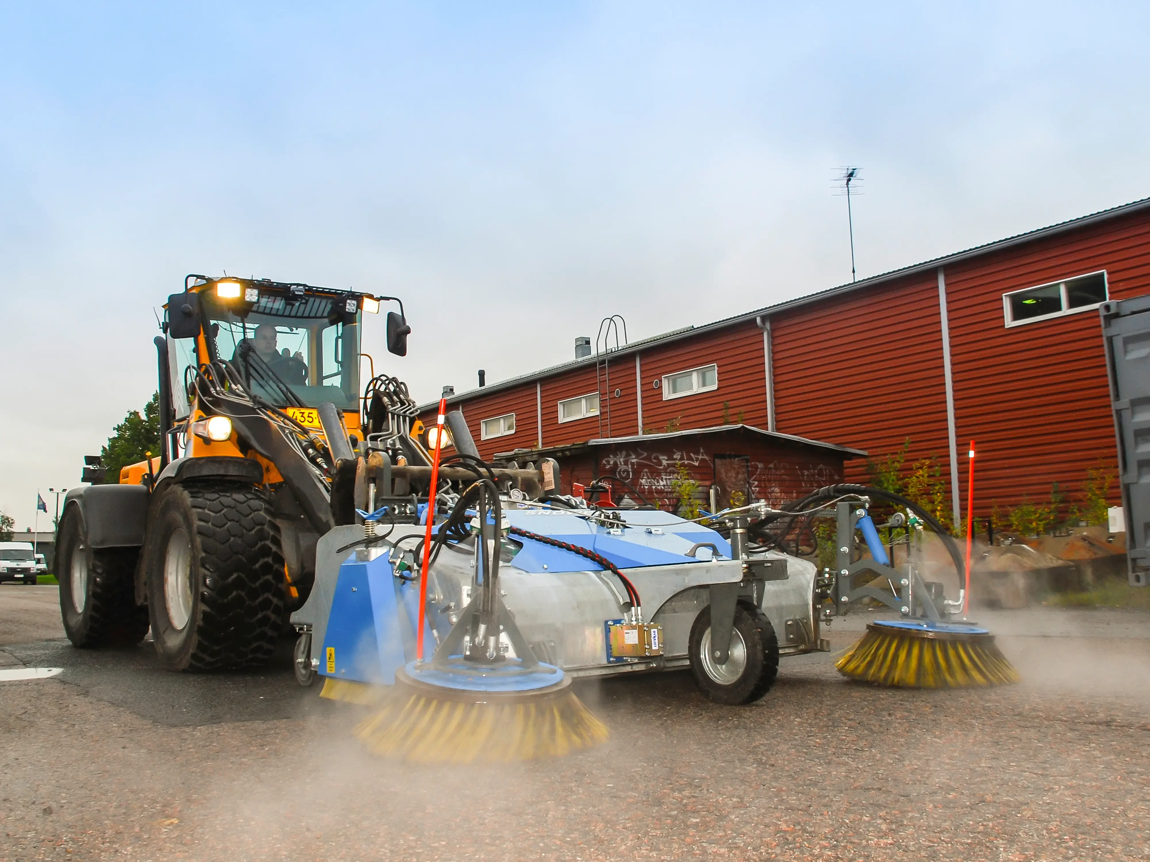 High Pressure Dust Suppression