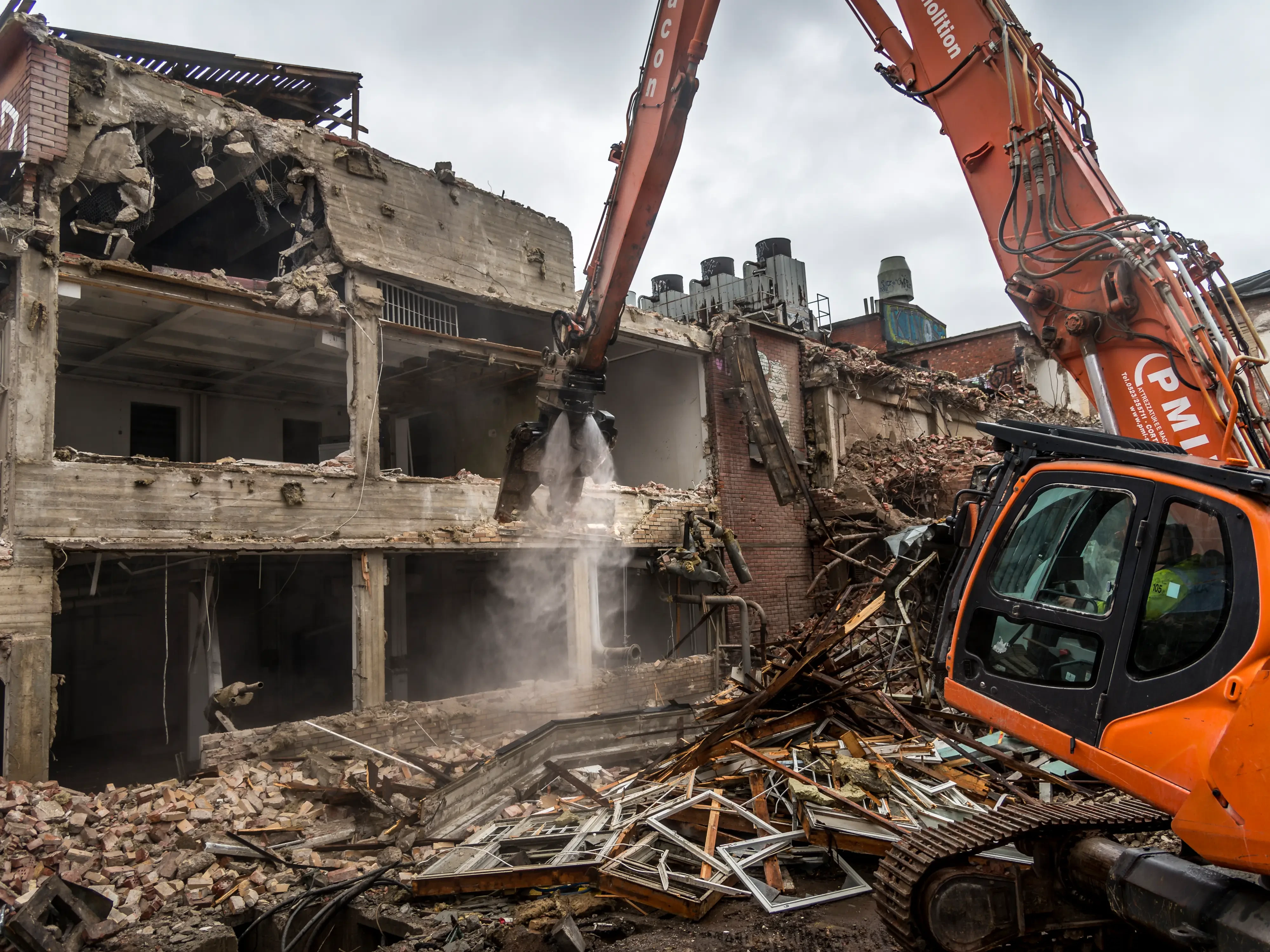 High Pressure Dust Suppression