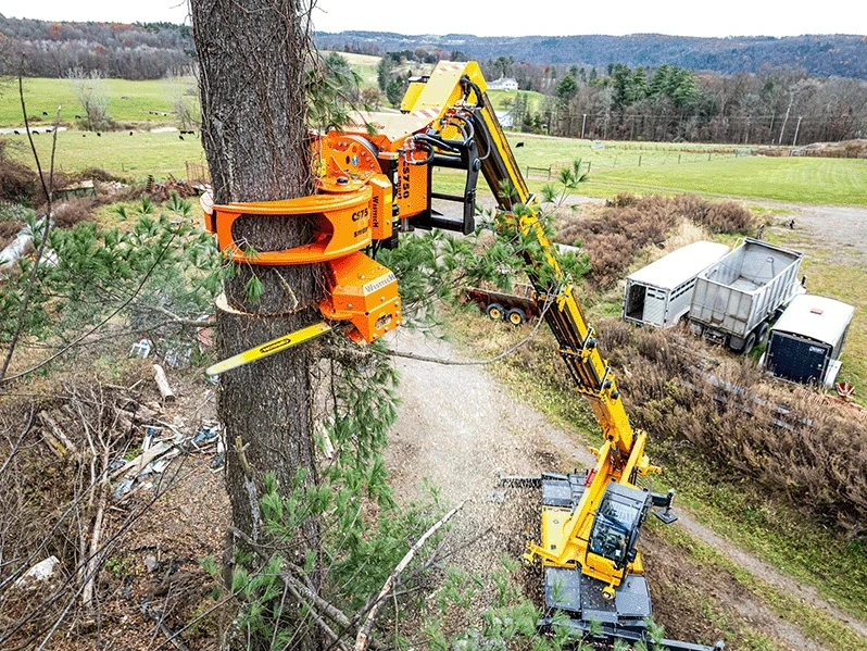 Telehandler Grapple Saws