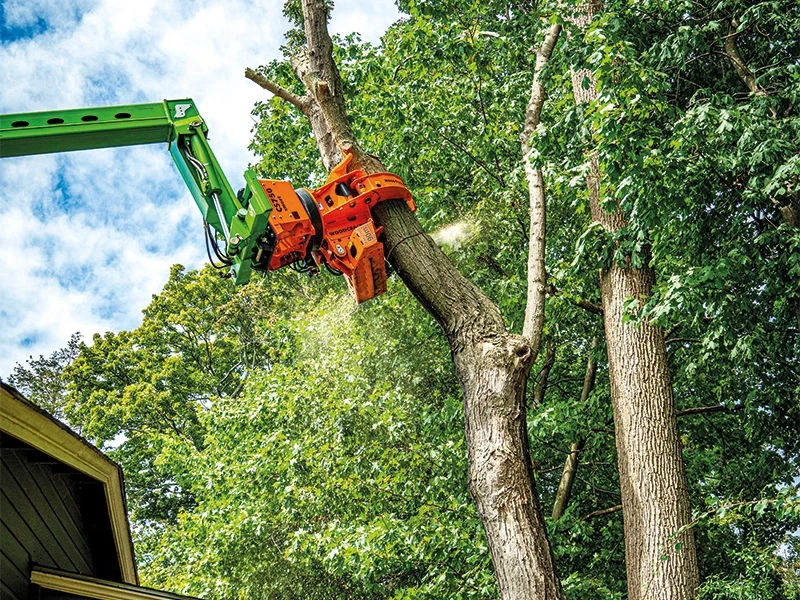 Telehandler Grapple Saws