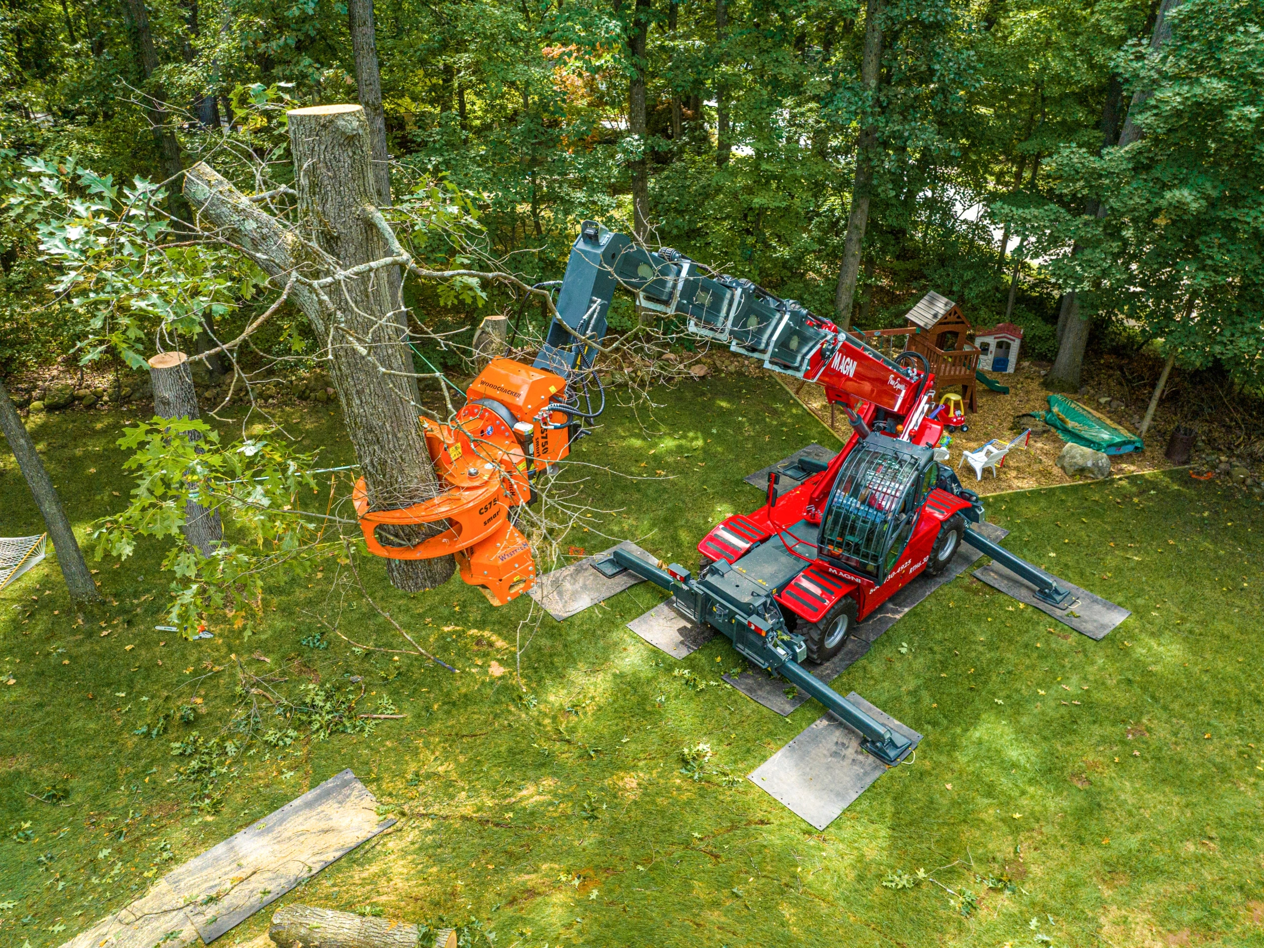 Telehandler Grapple Saws