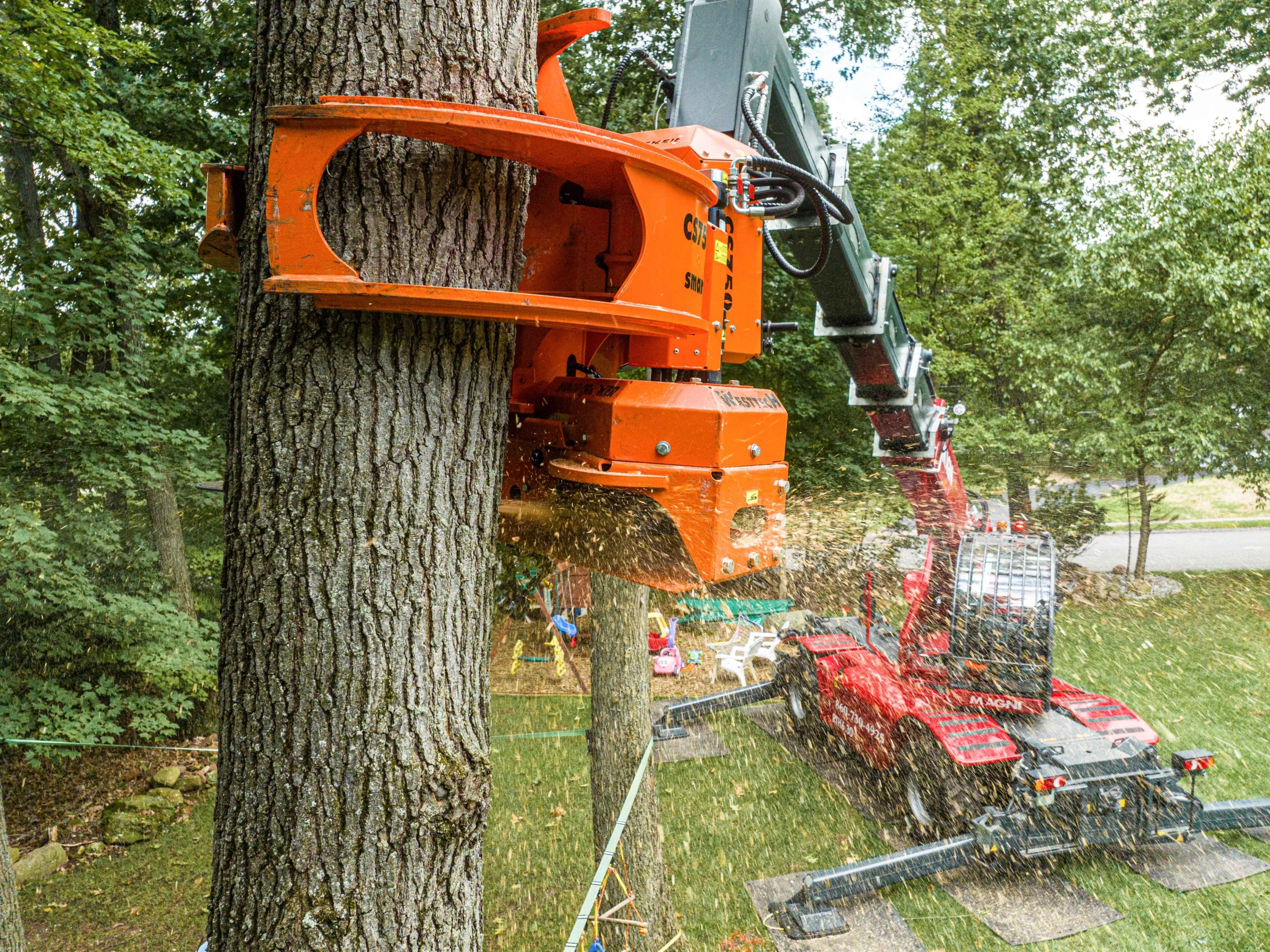 Telehandler Grapple Saws