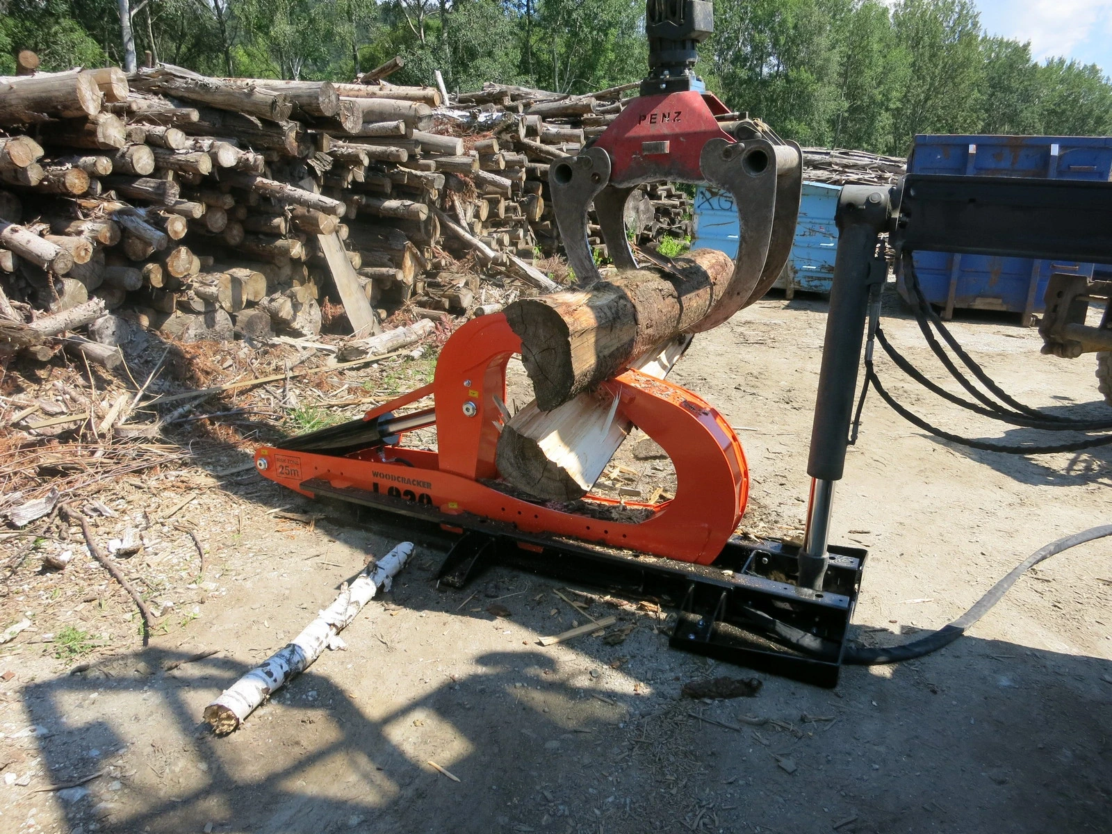 Stationary Log Splitters